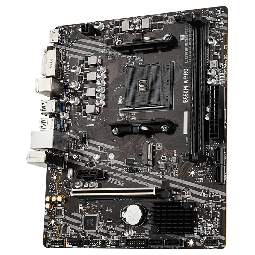 MSI B550M-A PRO DDR4 Motherboard AM4 - Image 3