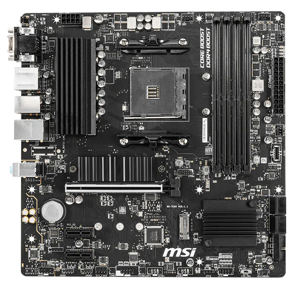 MSI B550M PRO-VDH DDR4 Motherboard AM4 - Image 2