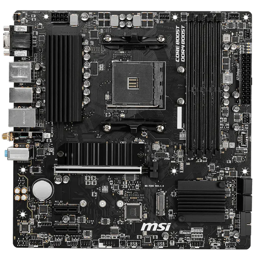 MSI B550M PRO-VDH WiFi DDR4 Motherboard AM4 - Image 2