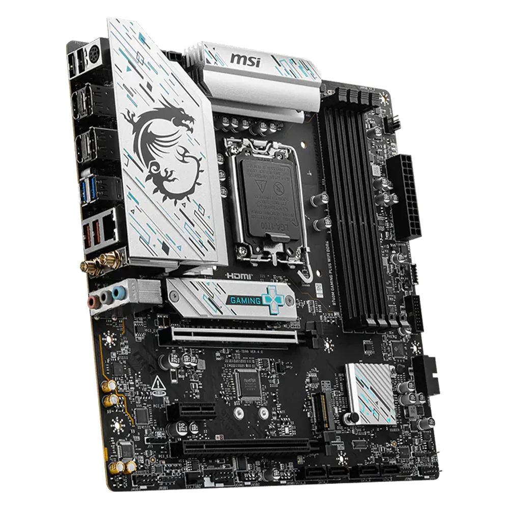 MSI B760M GAMING PLUS WIFI DDR4 Motherboard LGA 1700 - Image 3