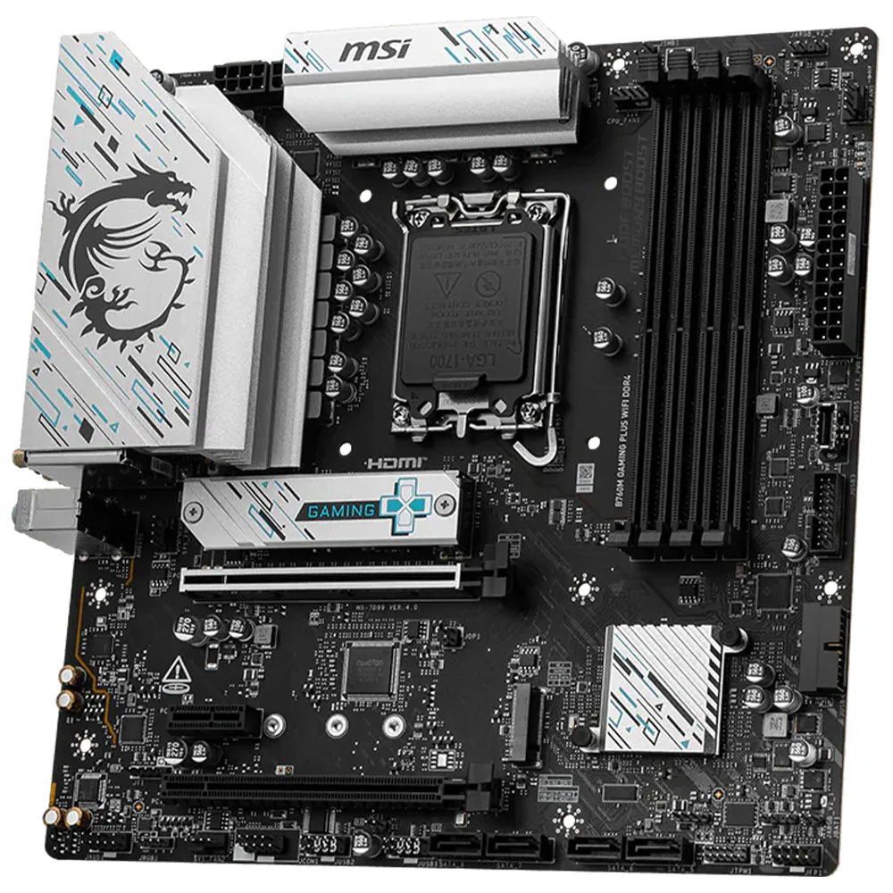 MSI B760M GAMING PLUS WIFI DDR4 Motherboard LGA 1700 - Image 4