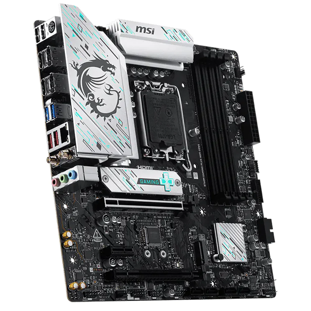 MSI B760M GAMING PLUS WIFI GEN5 DDR5 Motherboard LGA 1700 - Image 3