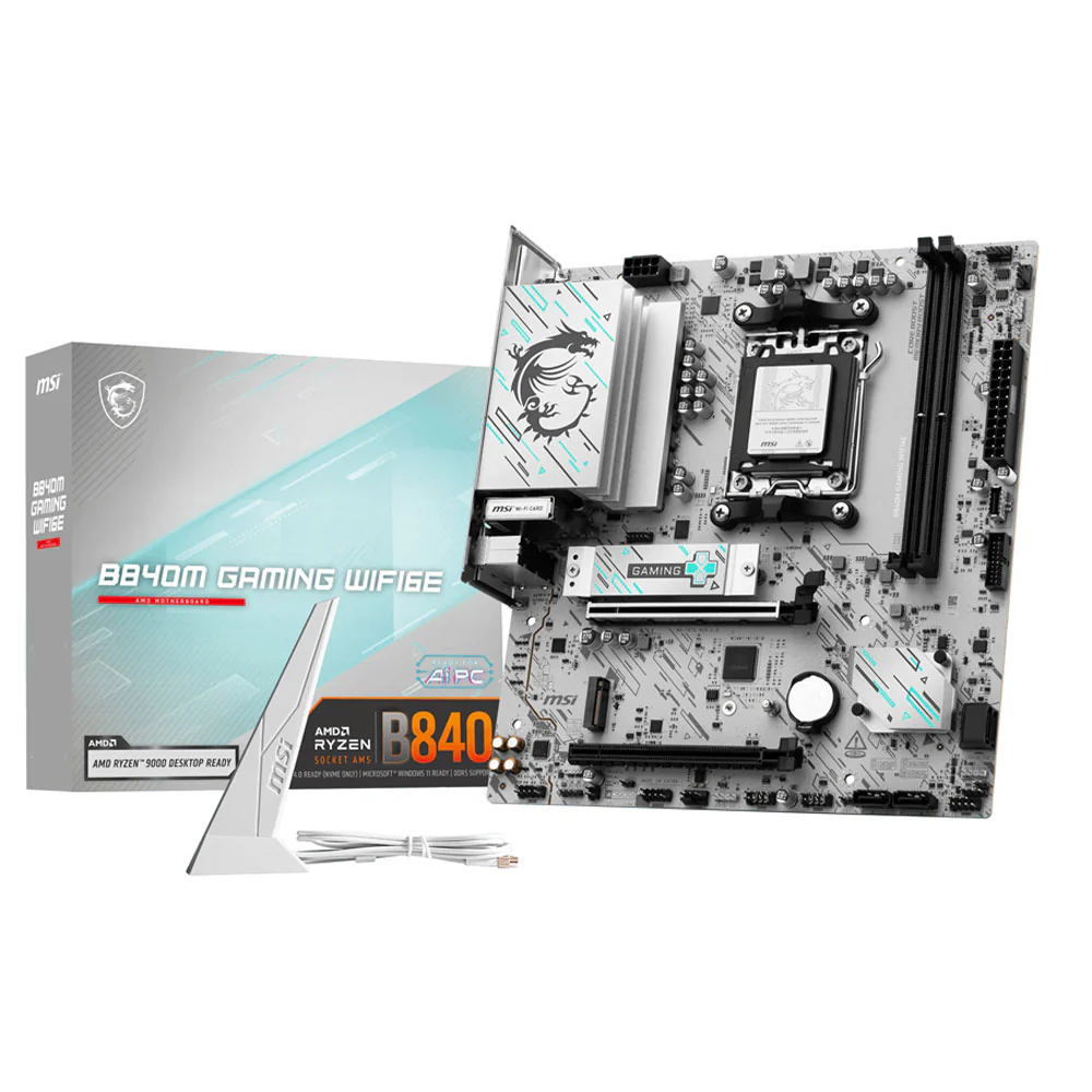 MSI B840M GAMING WIFI6E DDR5 Motherboard AM5