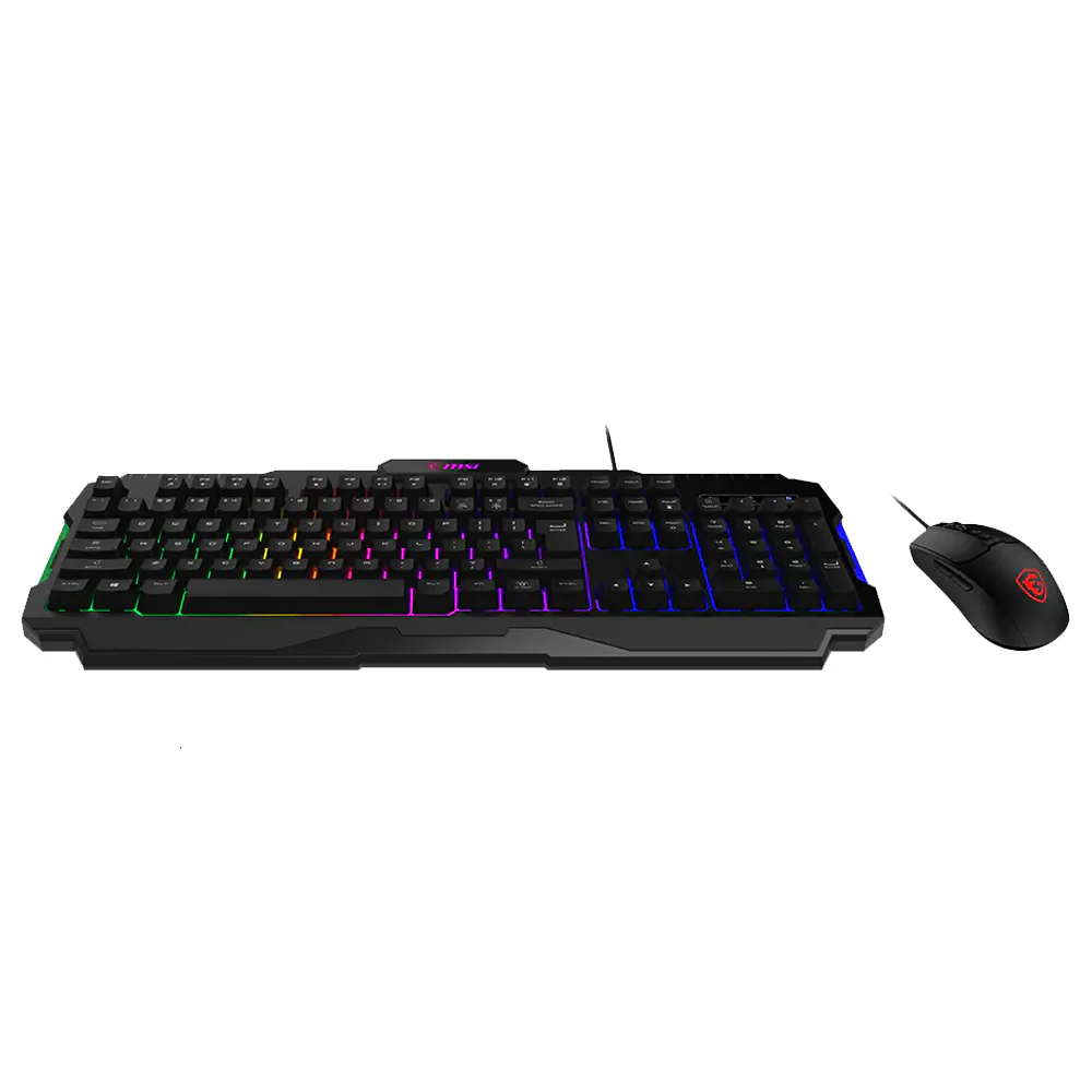 MSI Forge GK100 Wired RGB Gaming Keyboard + Mouse Combo English - Image 3