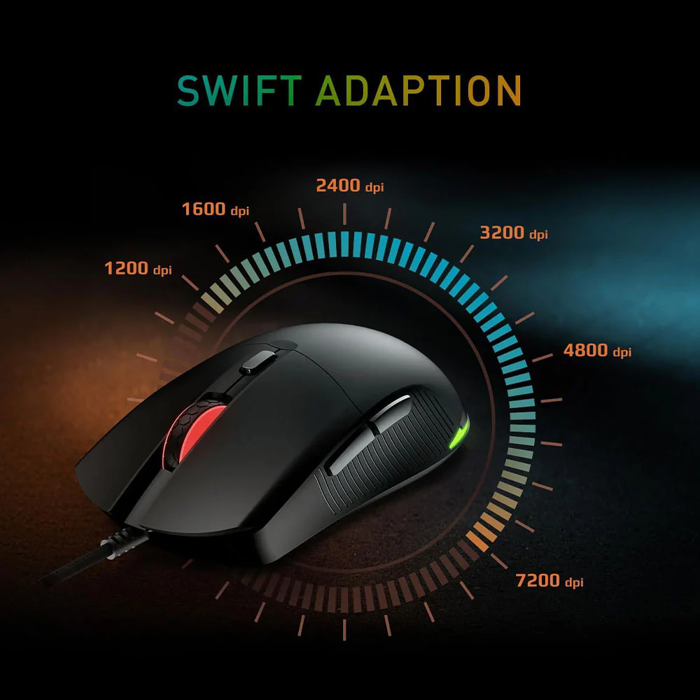 MSI Forge GK310 Red Switch Wired RGB Gaming Keyboard + Mouse Combo English - Image 18