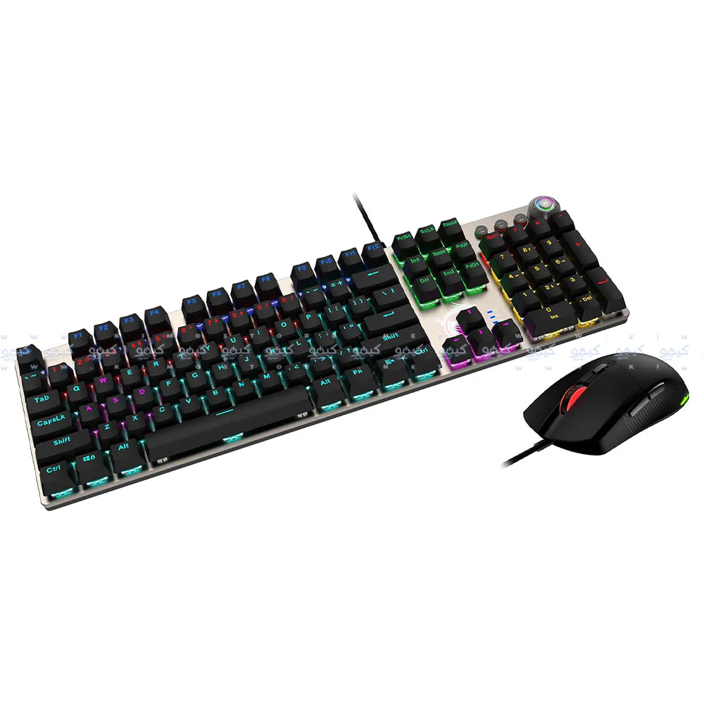 MSI Forge GK310 Red Switch Wired RGB Gaming Keyboard + Mouse Combo English - Image 8