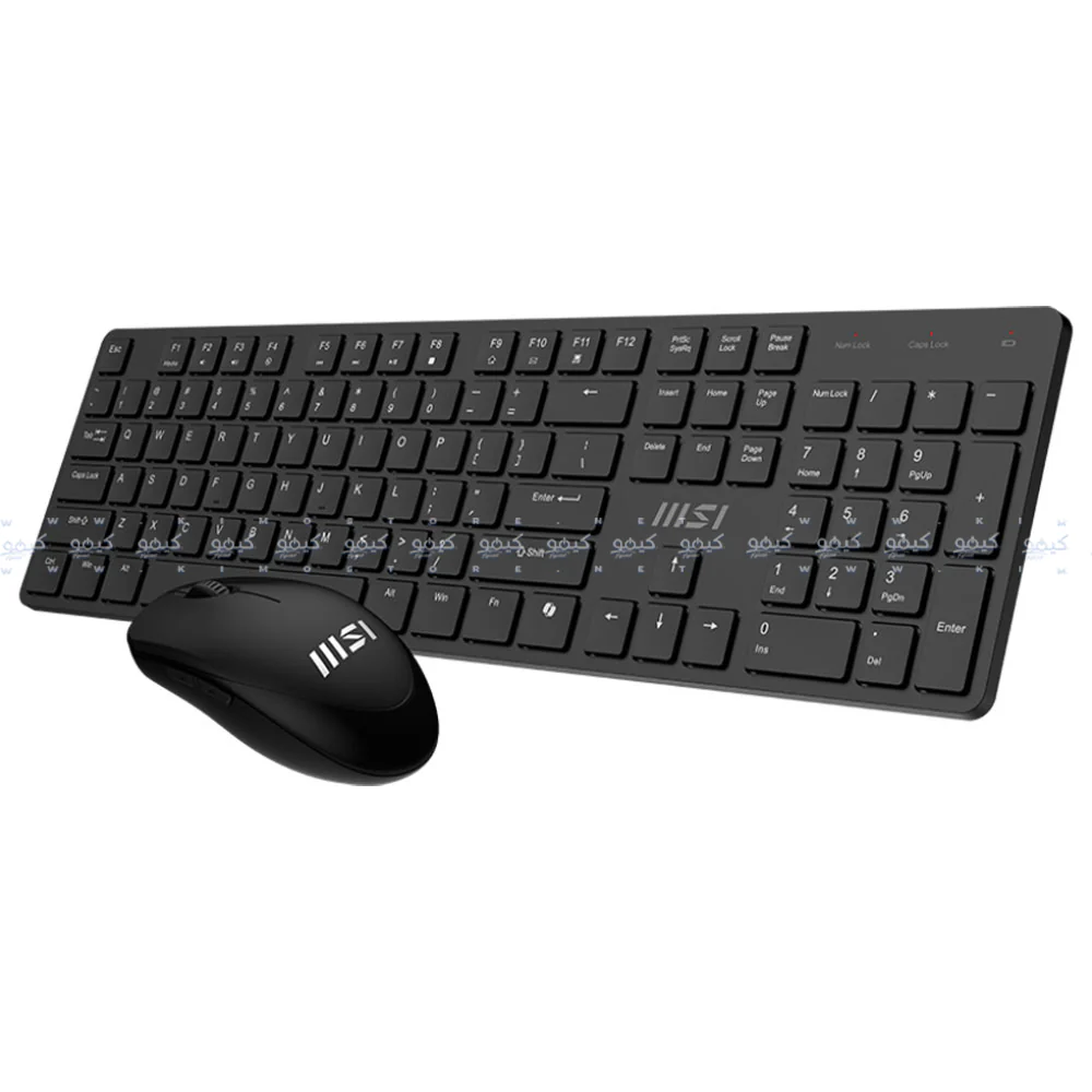 MSI Forge K200 Wireless Keyboard + Mouse Combo English - Image 3