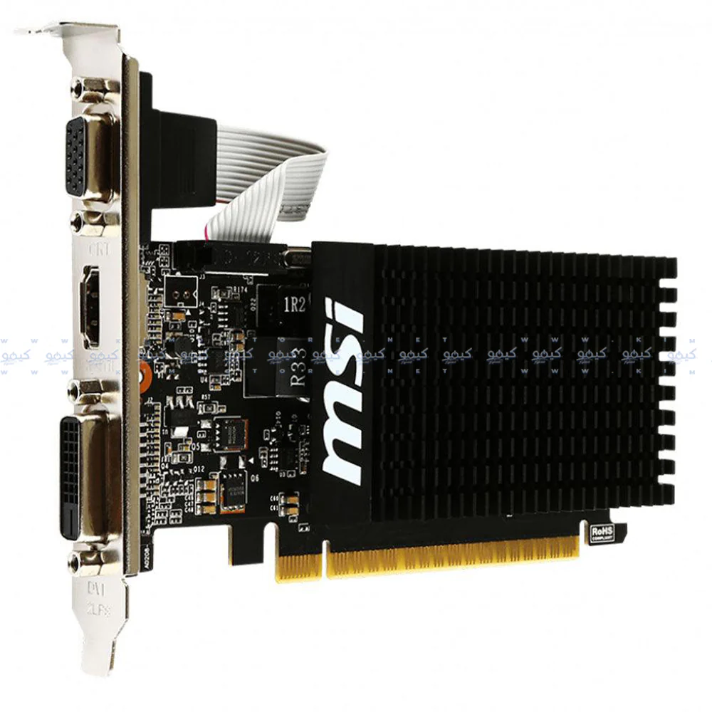 MSI GeForce GT 710 2GB DDR3 LP Graphics Card - Image 3