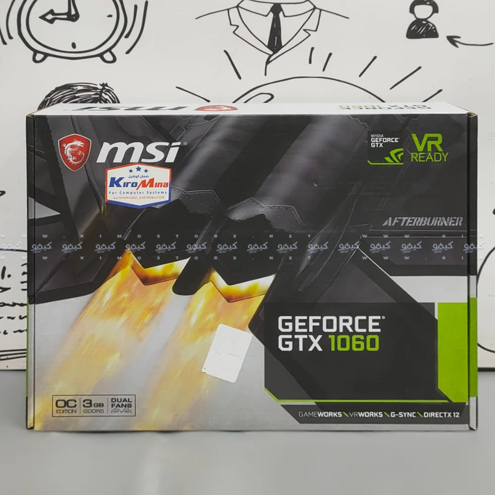 MSI GeForce GTX 1060 3GT OCV2 3GB GDDR5 Graphics Card (Used) (With Box) - Image 5
