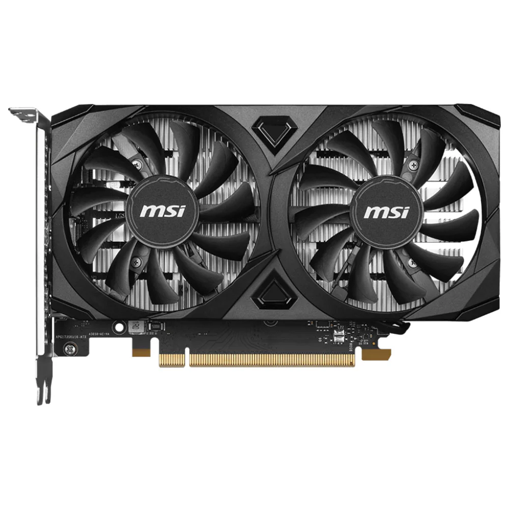 MSI GeForce RTX 3050 Ventus 2X E OC 6GB GDDR6 Graphics Card - Image 2