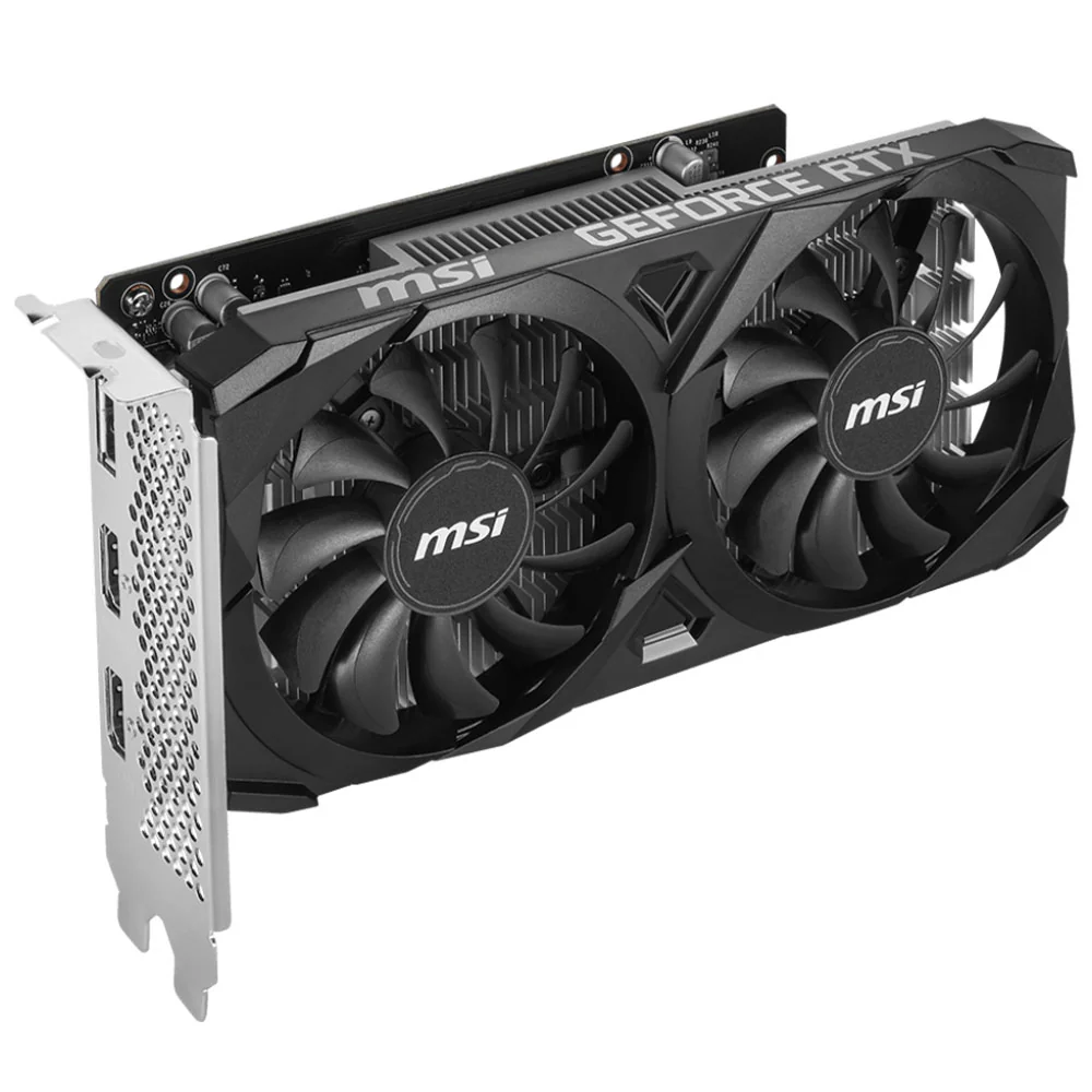 MSI GeForce RTX 3050 Ventus 2X E OC 6GB GDDR6 Graphics Card - Image 4