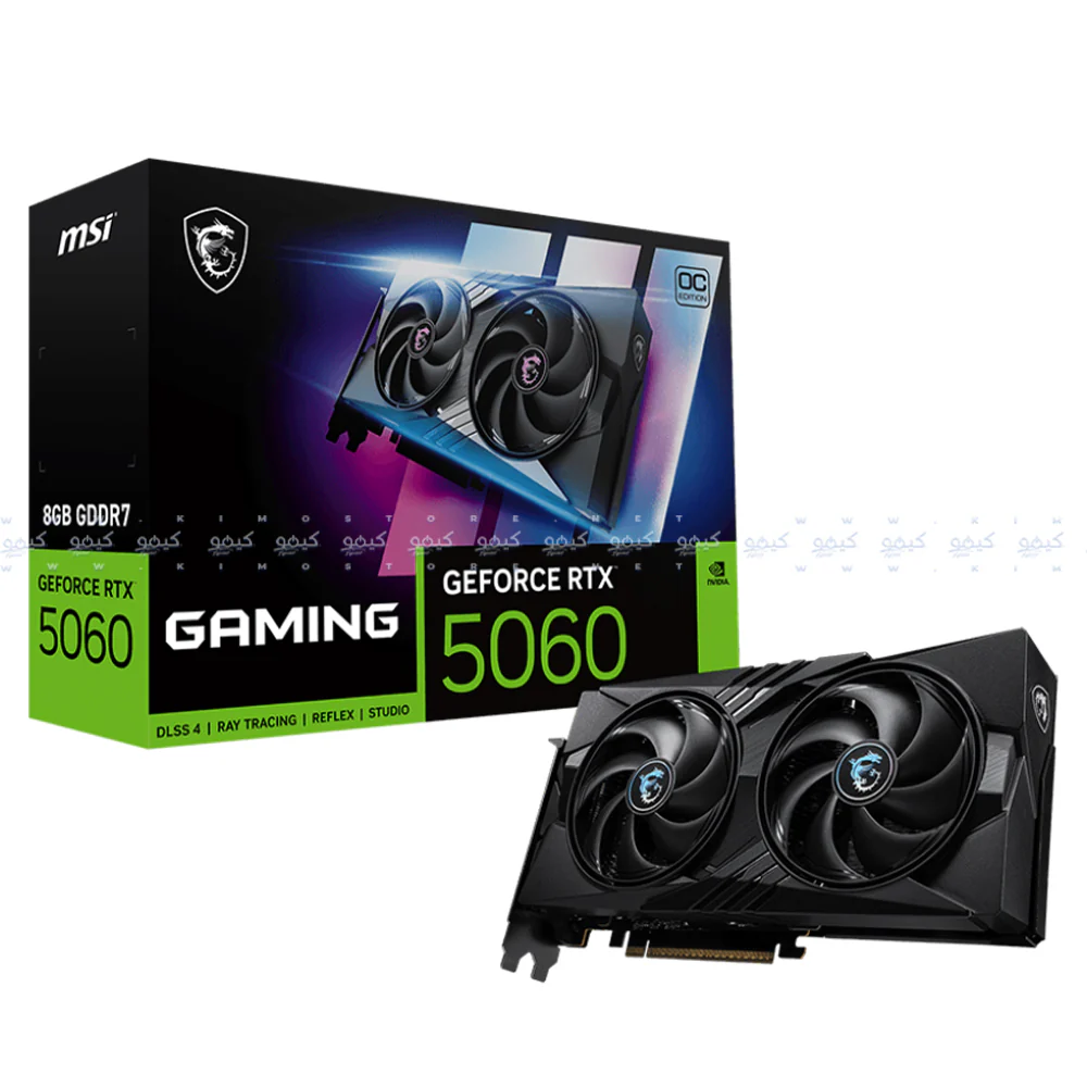 MSI GeForce RTX 5060 GAMING OC 8GB GDDR7 Graphics Card