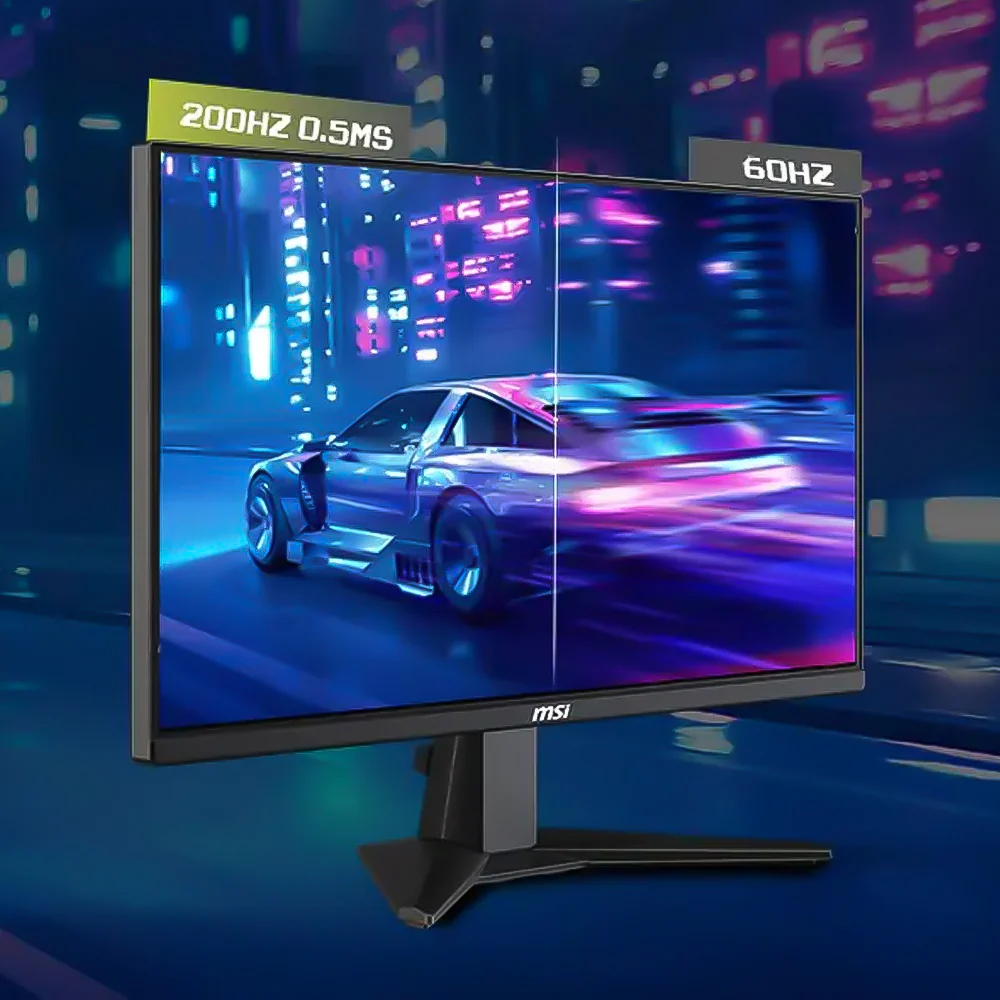 MSI MAG 244F 24 Inch IPS FHD Frameless Gaming Monitor 200Hz - Image 6