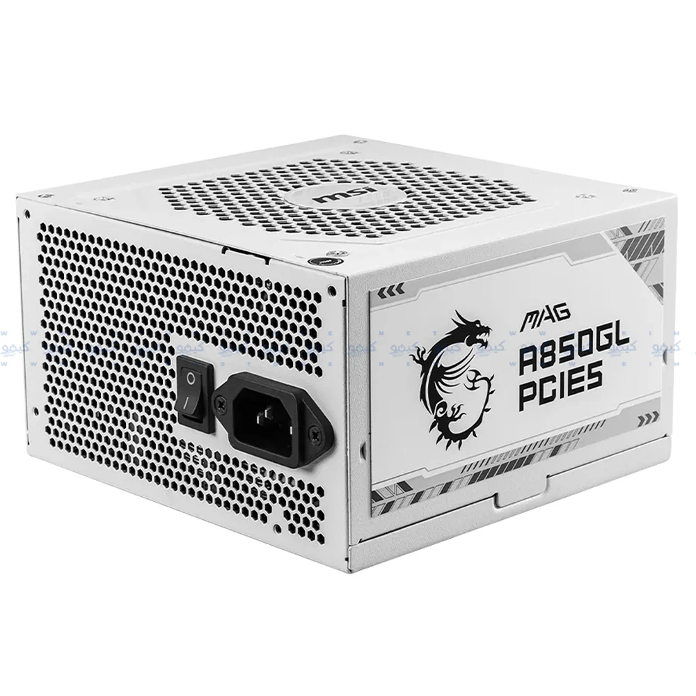 MSI MAG A850GL PCIE5 850W 80 PLUS Gold Certified Power Supply