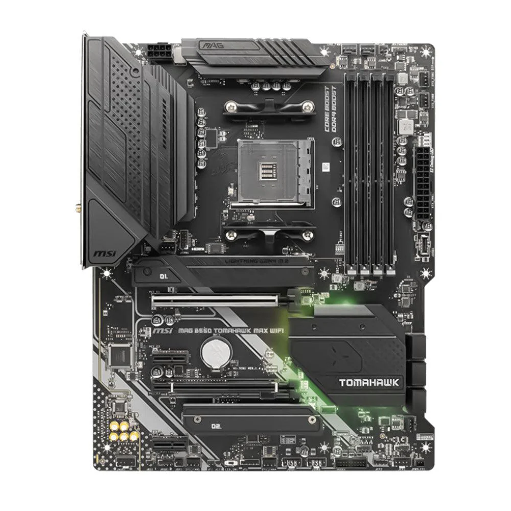 MSI MAG B550 Tomahawk MAX WiFi Motherboard AM4 - Image 2