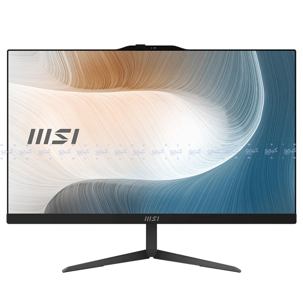 MSI Modern AM242 12M-805EG All in One (Intel Core i5-1235U - 16GB Ram - M.2 NVMe 512GB - Intel Iris Xe Graphics - 23.8 Inch FHD IPS - Cam) - Black - Image 3