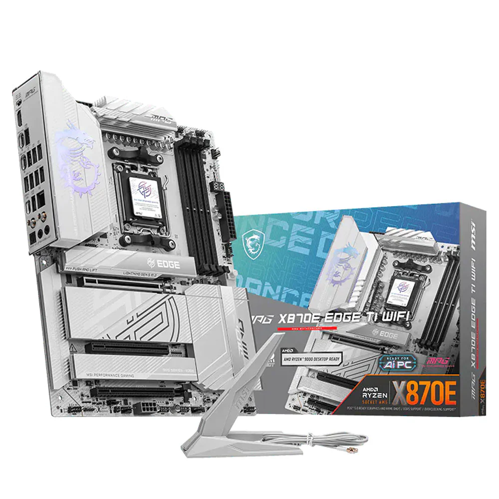MSI MPG X870E EDGE TI WiFi DDR5 Motherboard AM5