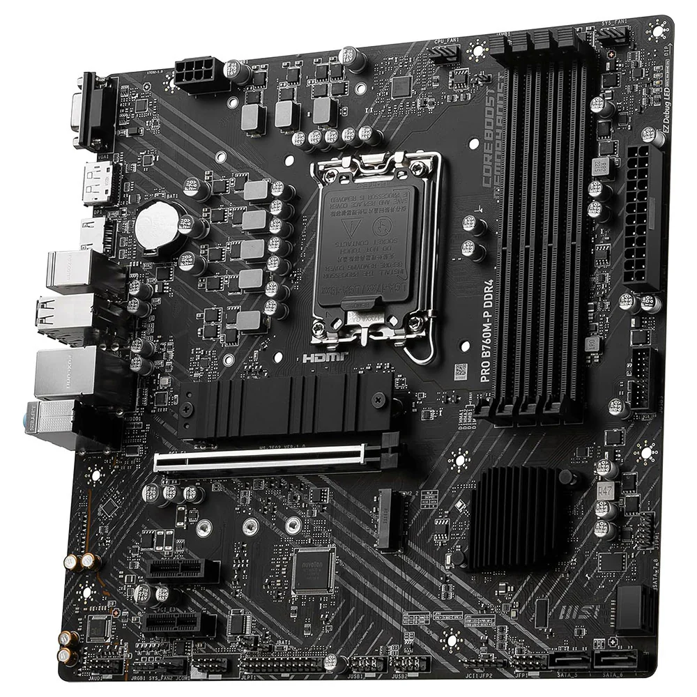MSI Pro B760M-P DDR4 Motherboard LGA 1700 - Image 4