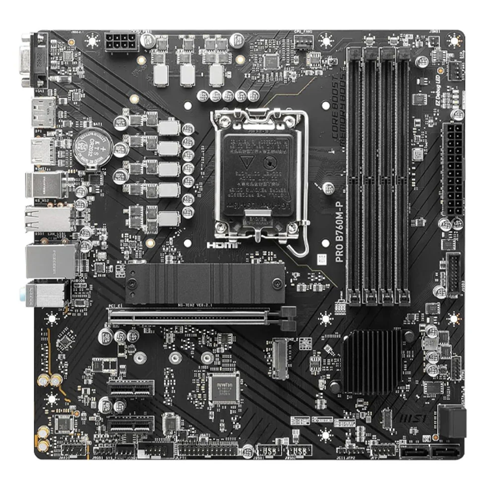 MSI PRO B760M-P DDR5 Motherboard LGA 1700 - Image 2