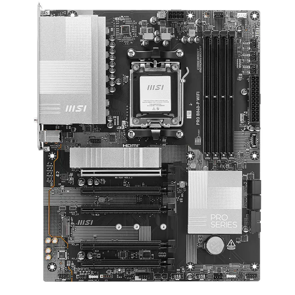 MSI PRO B840-P WIFI DDR5 Motherboard AM5 - Image 2
