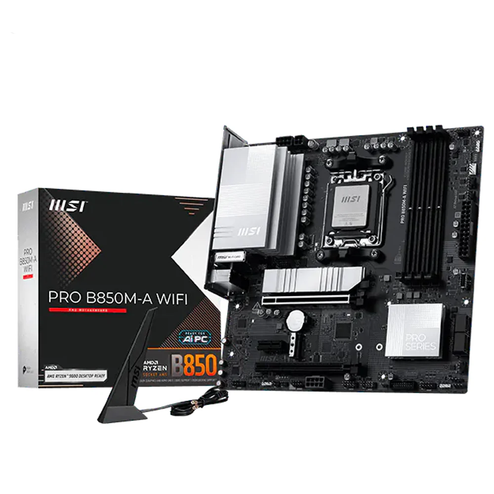MSI PRO B850M-A WIFI DDR5 Motherboard AM5