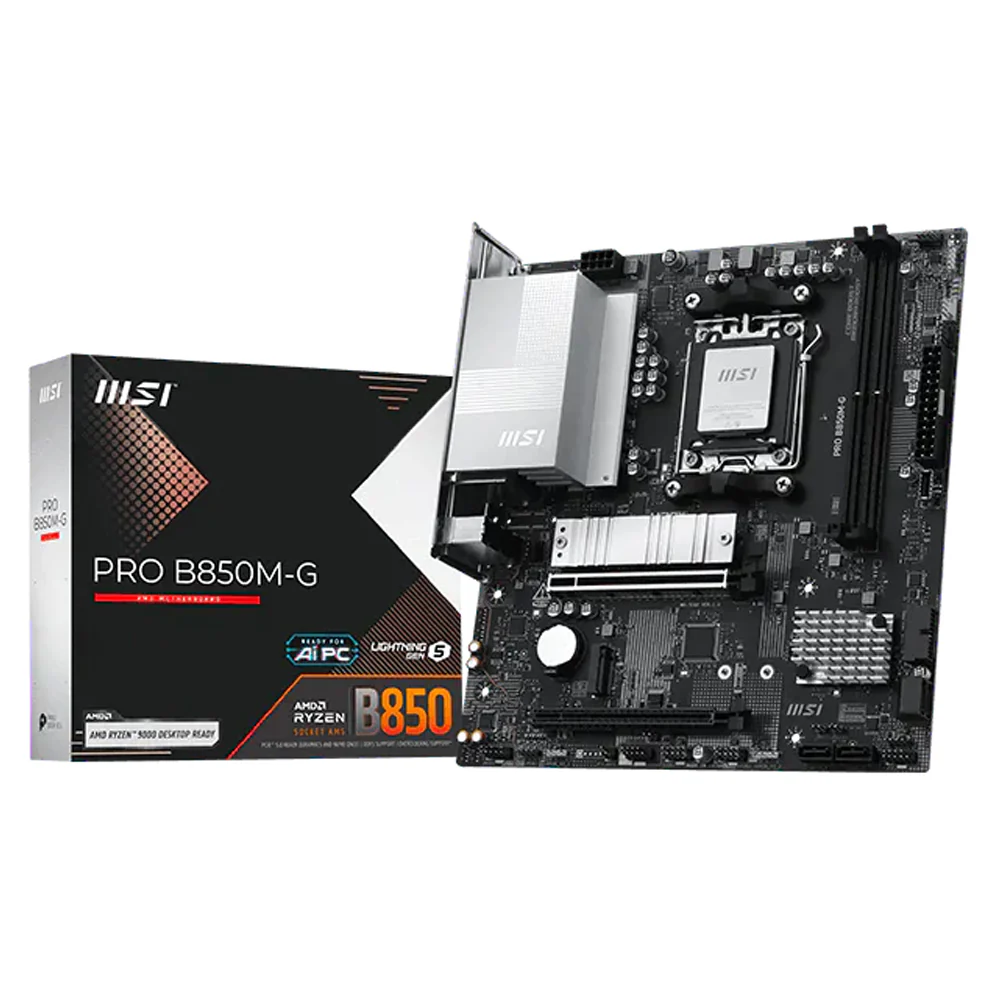 MSI PRO B850M-G DDR5 Motherboard AM5