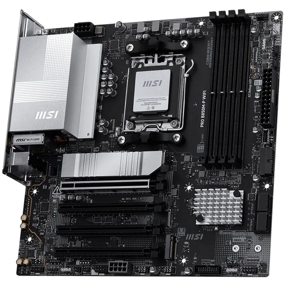 MSI PRO B850M-P WIFI DDR5 Motherboard AM5 - Image 4
