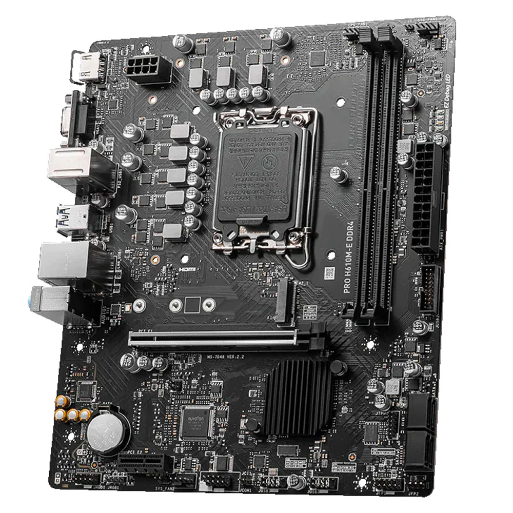 MSI Pro H610M-E DDR4 Motherboard LGA 1700 - Image 4