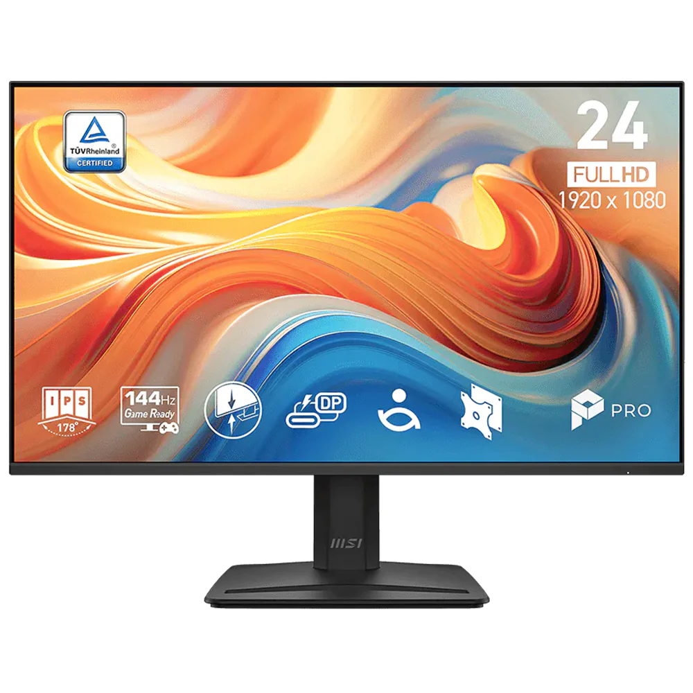 MSI PRO MP242 E14C 24 Inch IPS FHD Monitor 144Hz