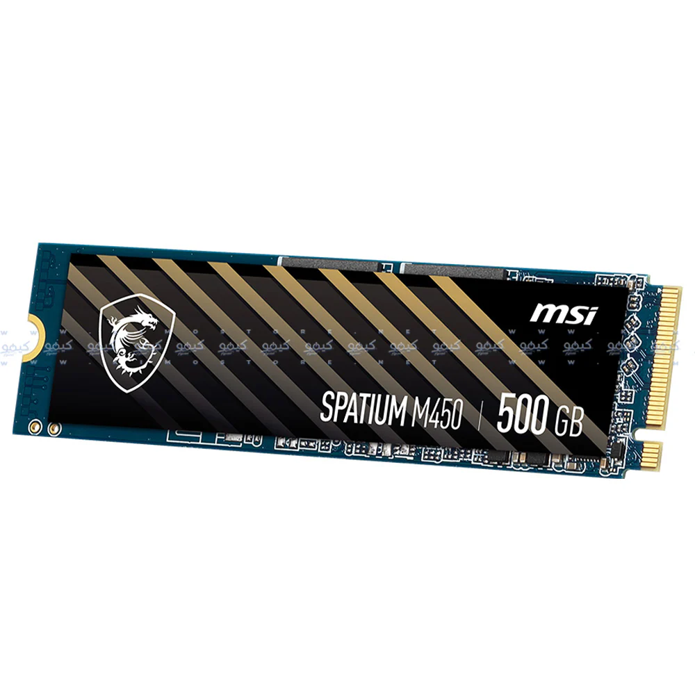 MSI SPATIUM M450 500GB NVMe PCIe M.2 SSD - Image 2