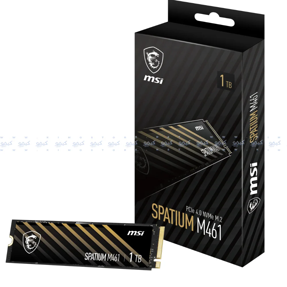 MSI SPATIUM M461 1TB NVMe PCIe M.2 SSD - Image 4