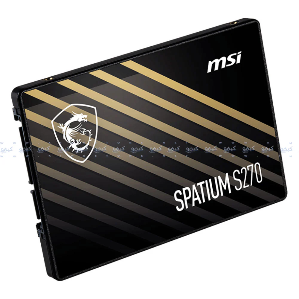 MSI SPATIUM S270 480GB 3D NAND SATA 2.5 Inch Internal SSD - Image 2