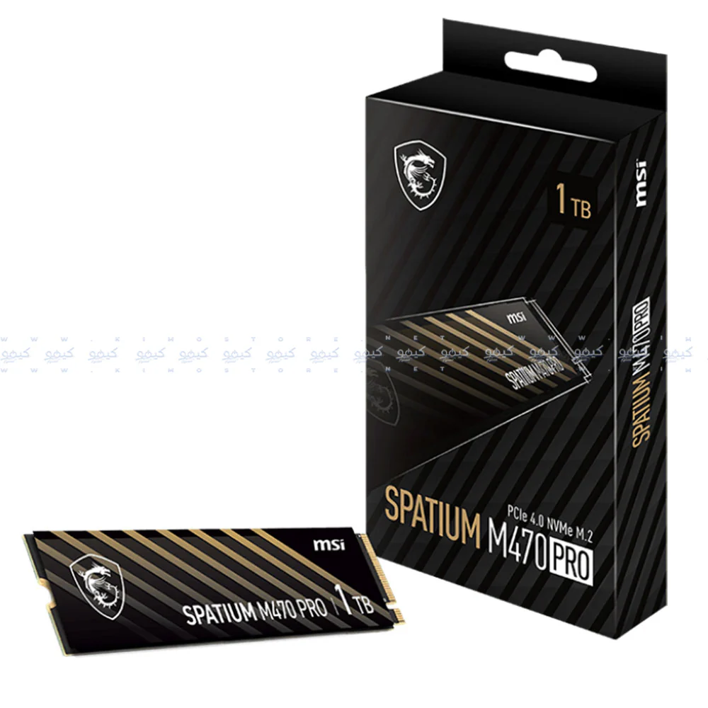 MSI SPATIUM M470 Pro 1TB NVMe PCIe 4.0 M.2 SSD - Image 5