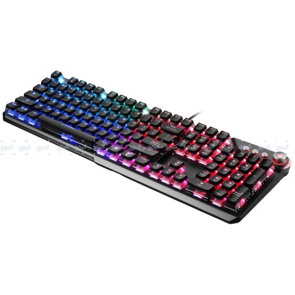MSI Vigor GK71 Sonic Blue Switch Wired RGB Gaming Keyboard English & Arabic - Image 3