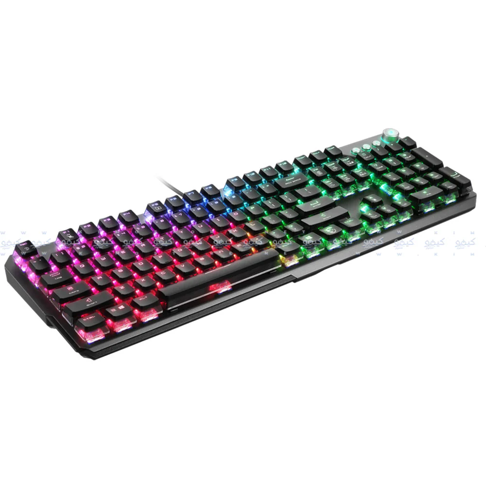 MSI Vigor GK71 Sonic Blue Switch Wired RGB Gaming Keyboard English & Arabic - Image 4