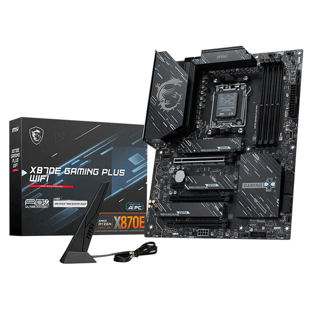 MSI X870E GAMING PLUS WiFi DDR5 Motherboard AM5