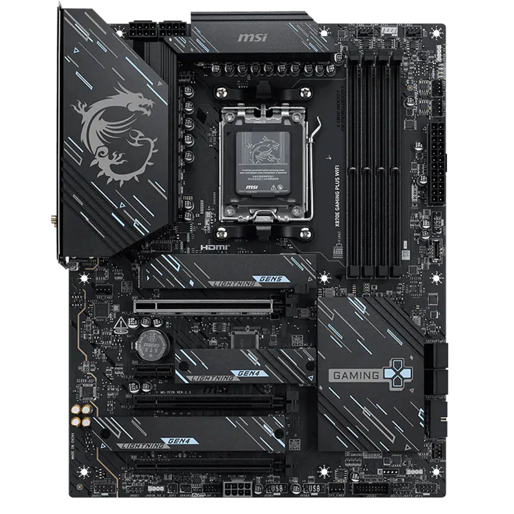 MSI X870E GAMING PLUS WiFi DDR5 Motherboard AM5 - Image 3