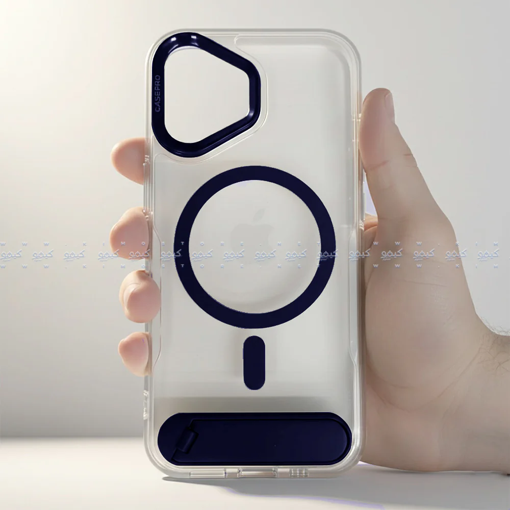 My Choice Clear Phone Magnetic Cover With Stand iPhone 17 - Image 2