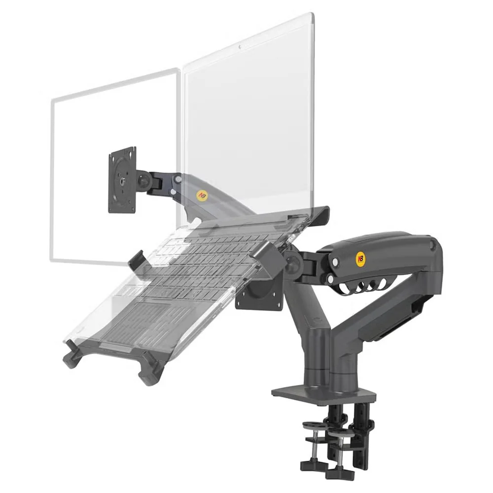 NB F160-FP 17-30 Inch Dual Arm Full Motion TV Stand