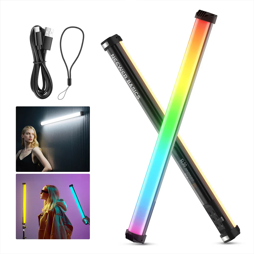 Neewer Basics SL50 RGB LED Light Stick - Image 2