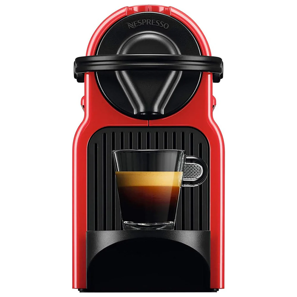 Nespresso Inissia C40 Capsule Espresso Coffee Maker C40-EU-RE-NE 1260W - Red