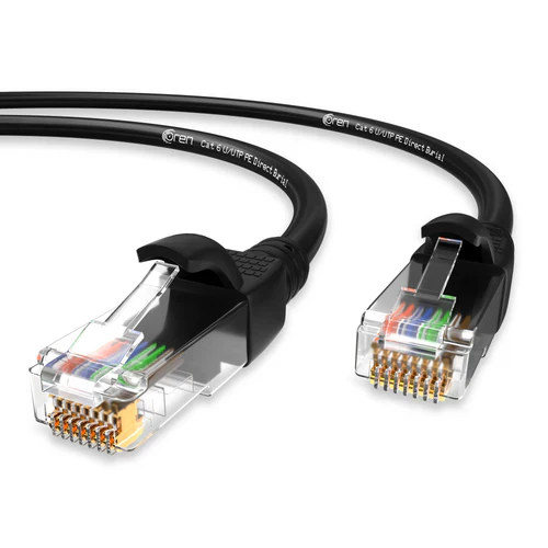Network Cable 25m Cat6 - Black - Image 2