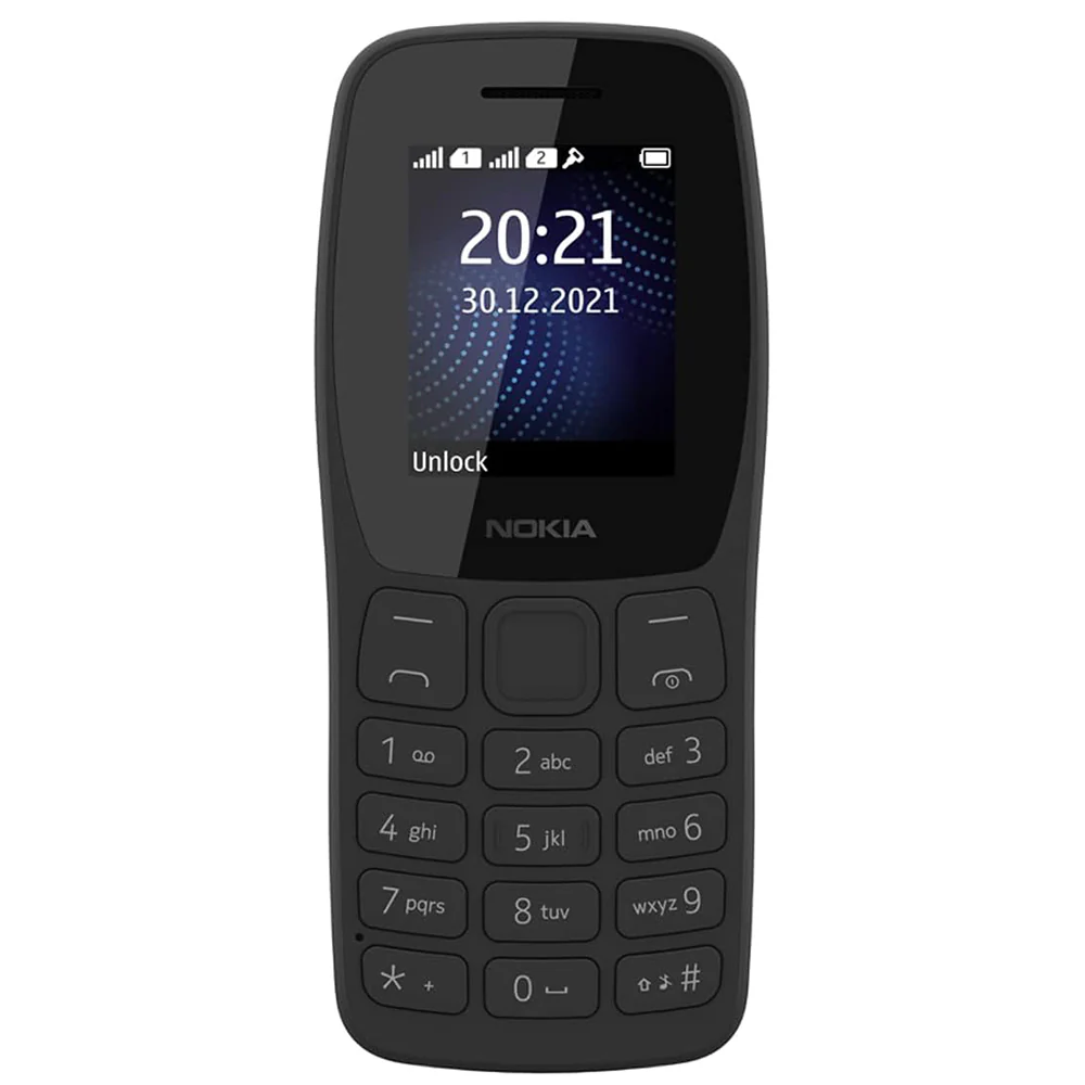 Nokia 105 Dual SIM (4MB / 4MB Ram / FM / 1.77 Inch / 2G) - Image 2