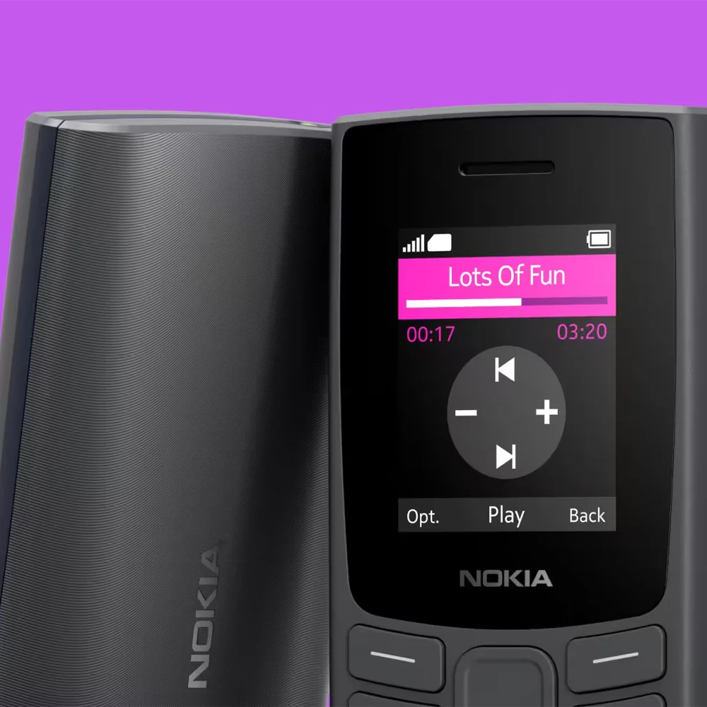 Nokia 106 (2023) Dual SIM (FM / 1.8 Inch / 2G) - Charcoal - Image 6