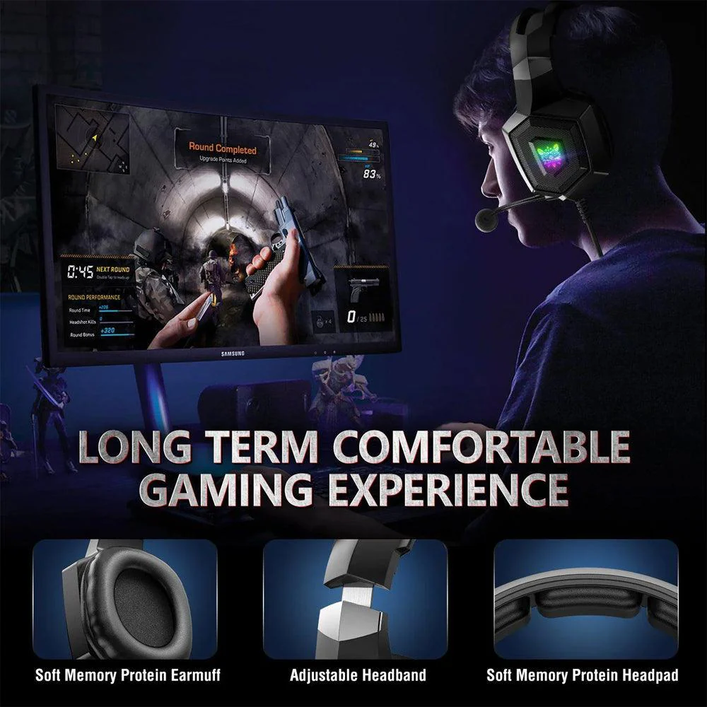 Onikuma K8 RGB Gaming Headset - Image 17