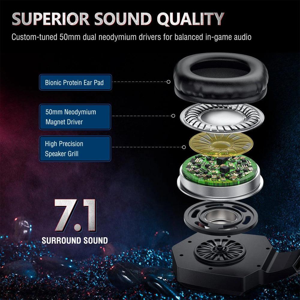 Onikuma K8 RGB Gaming Headset - Image 19