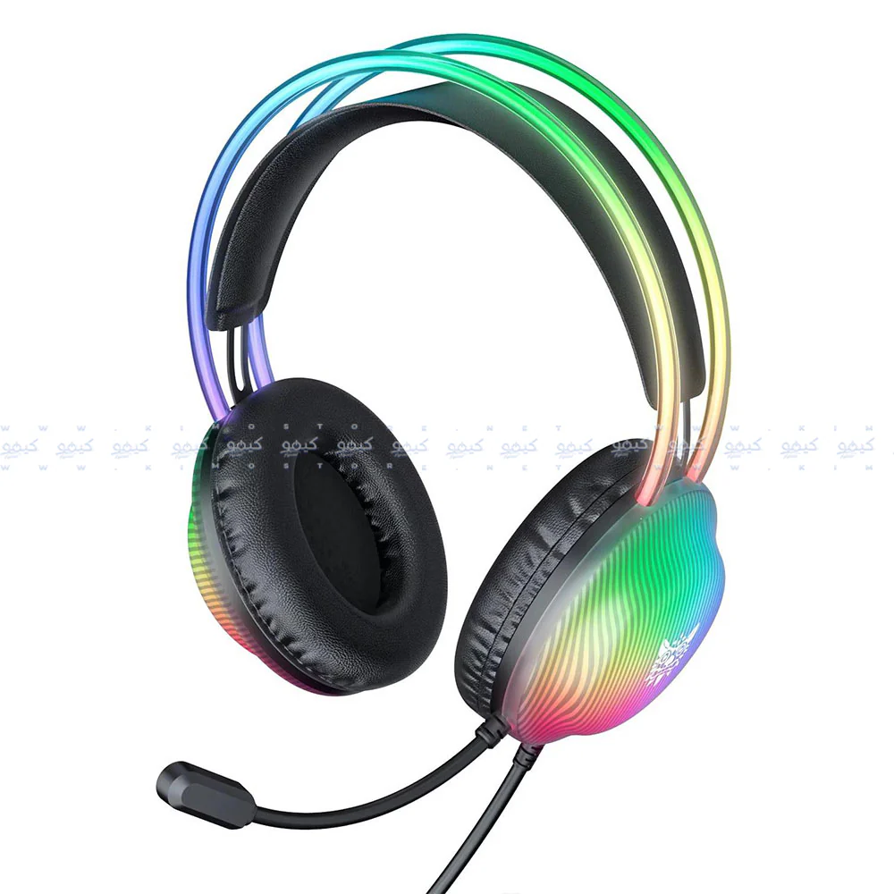 Onikuma X29 RGB Gaming Headset - Black - Image 2