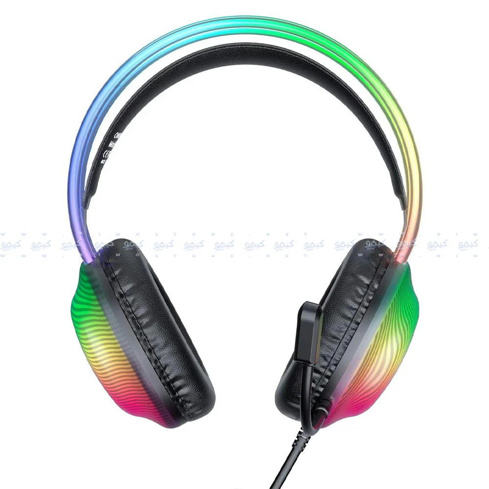 Onikuma X29 RGB Gaming Headset - Black - Image 3