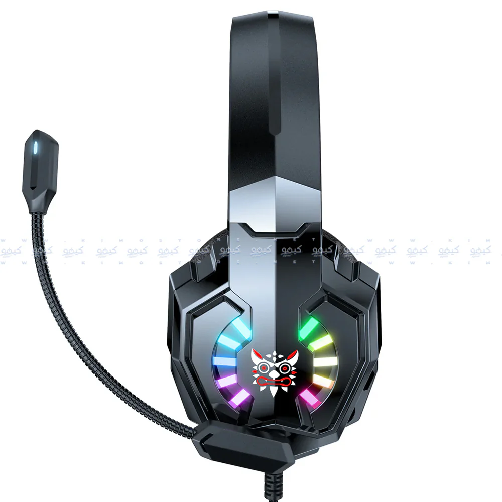 Onikuma X32 RGB Gaming Headset - Black - Image 2