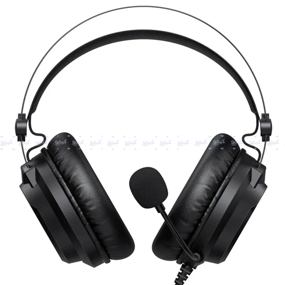 Onikuma X80 RGB Gaming Headset - Black - Image 4